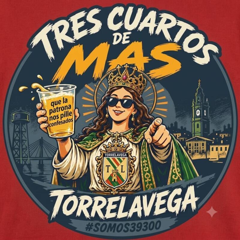 tres cuartos de mas
