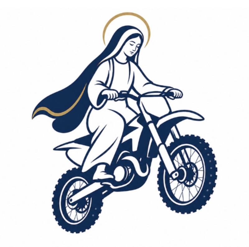 La virgen del motocross