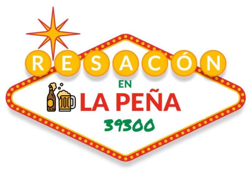 Resacón en la peña